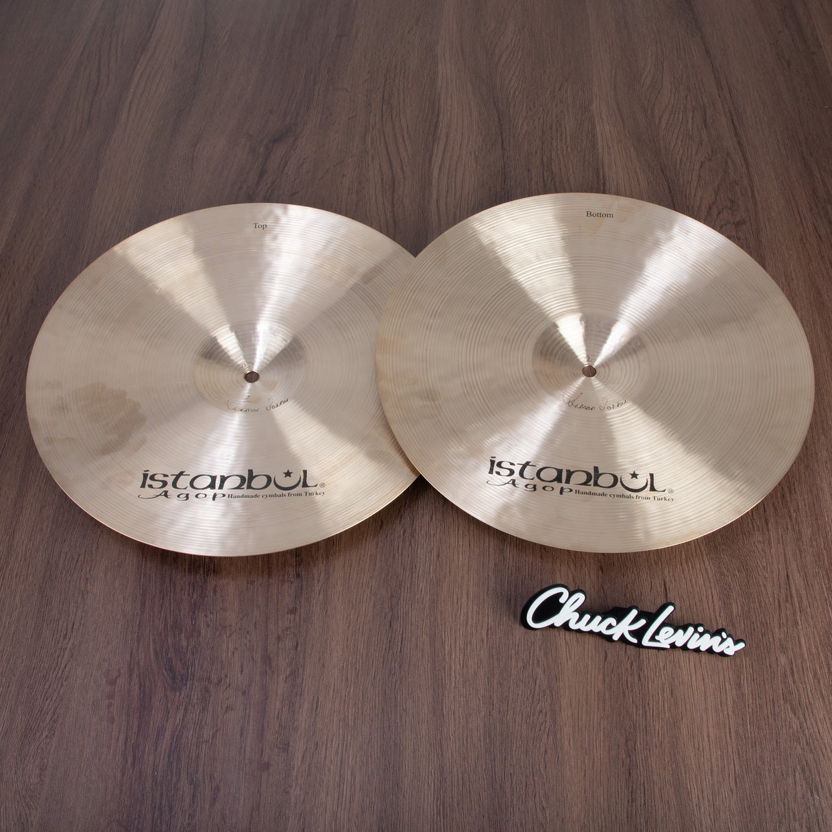 Istanbul Agop 15-Inch Traditional Jazz Hi-Hat Cymbals