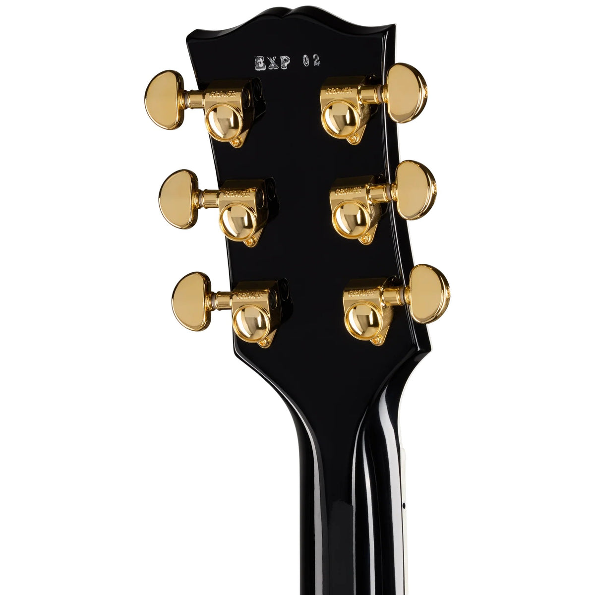 Gibson Custom Shop Les Paul Custom Long Scale Electric Guitar - Ebony
