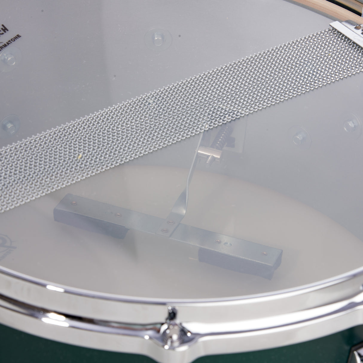 Gretsch USA Custom 6.5x14 Snare With Throw-Off - Satin Cadillac Green