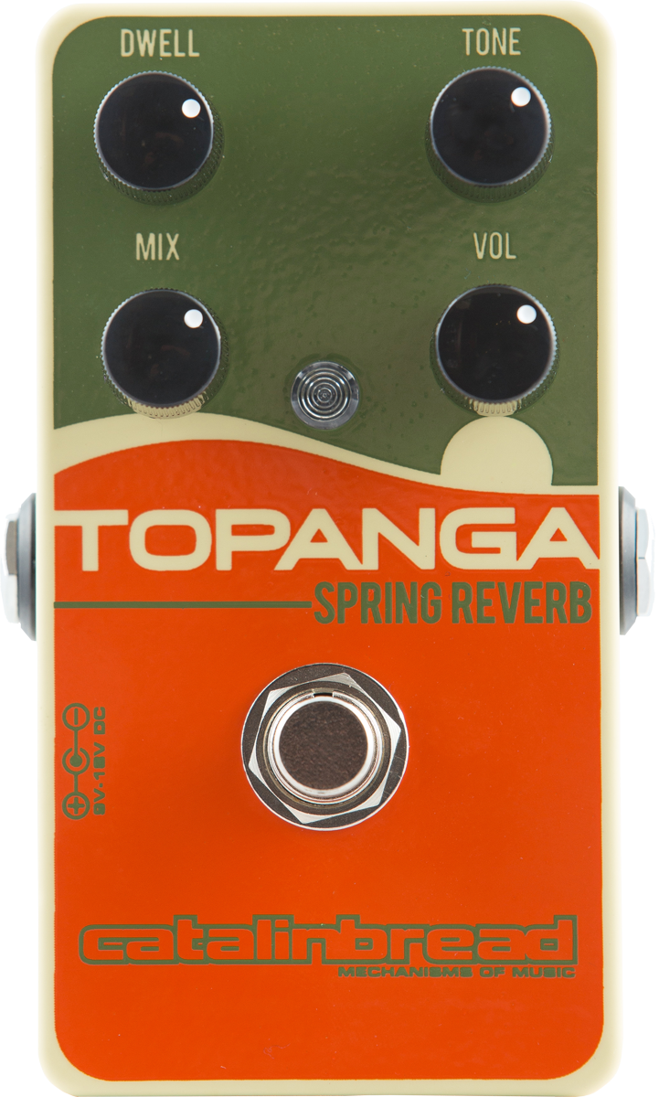Catalinbread Topanga Spring Reverb Effect Pedal