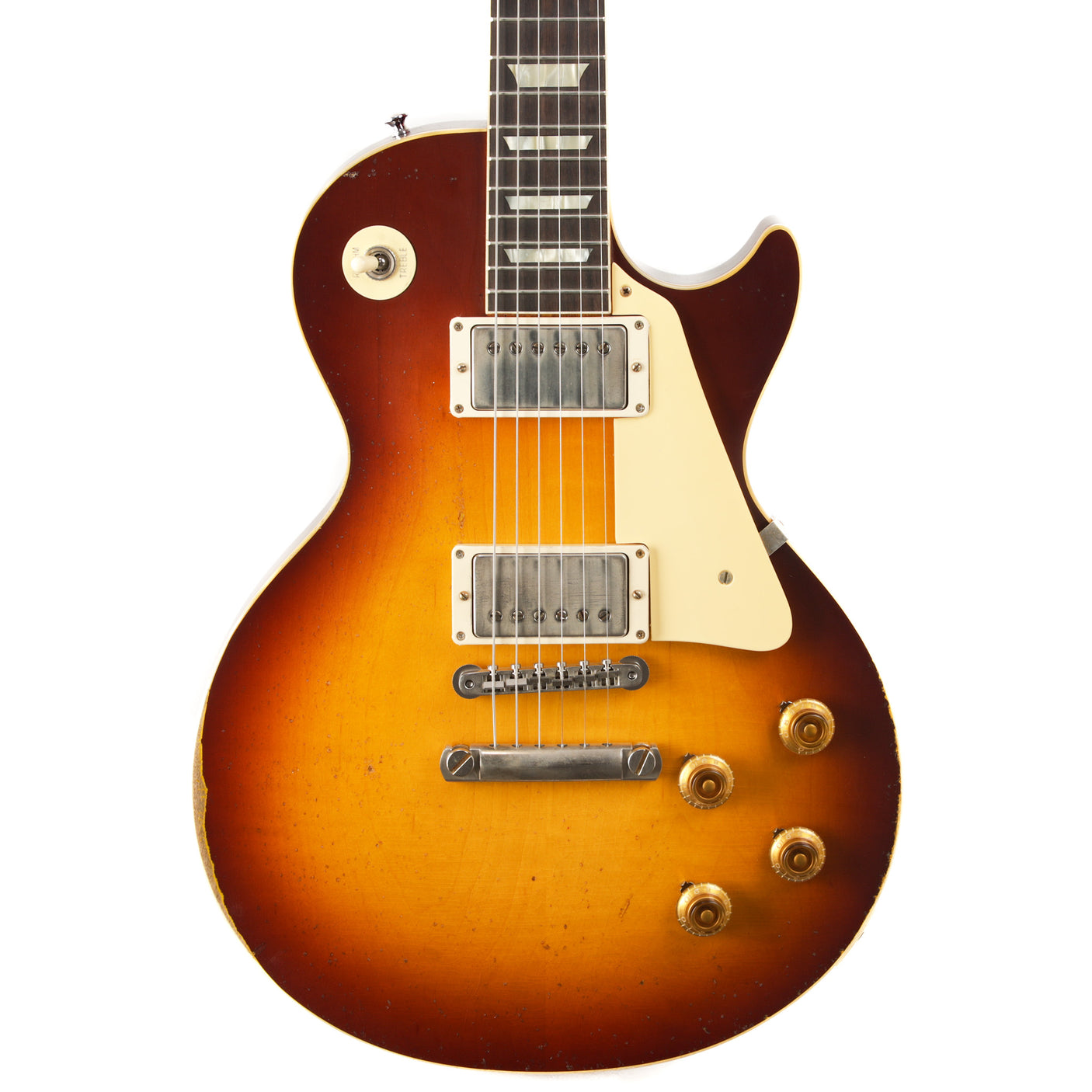 Gibson Custom Shop Murphy Lab 1958 Les Paul Standard - Ultra Heavy Aged Royal Tea Burst - CHUCKSCLUSIVE - #821495
