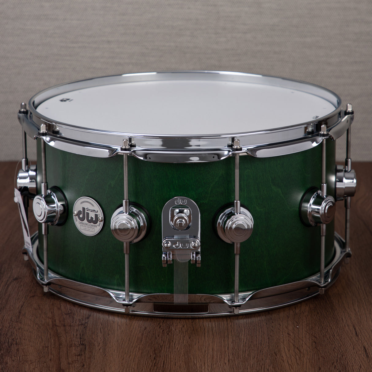 DW Collector's 333 Maple 7x14-Inch Snare Drum - Emerald Satin Oil