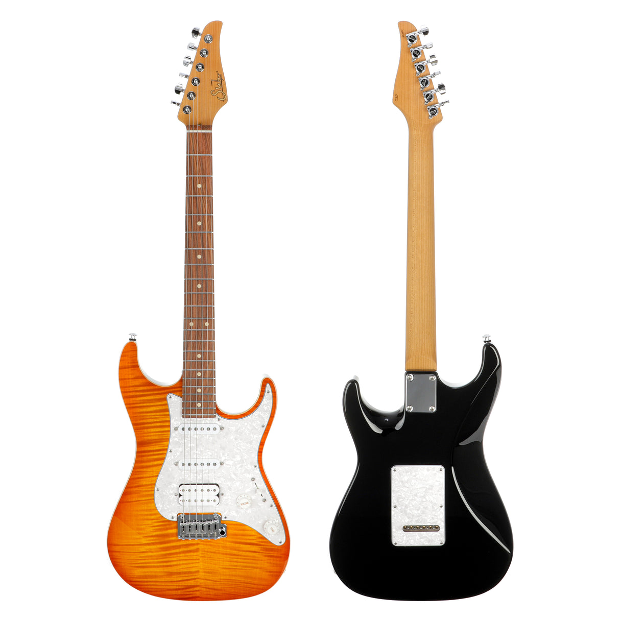 Suhr Standard Plus, Pau Ferro Fingerboard - Trans Honey Amber Burst