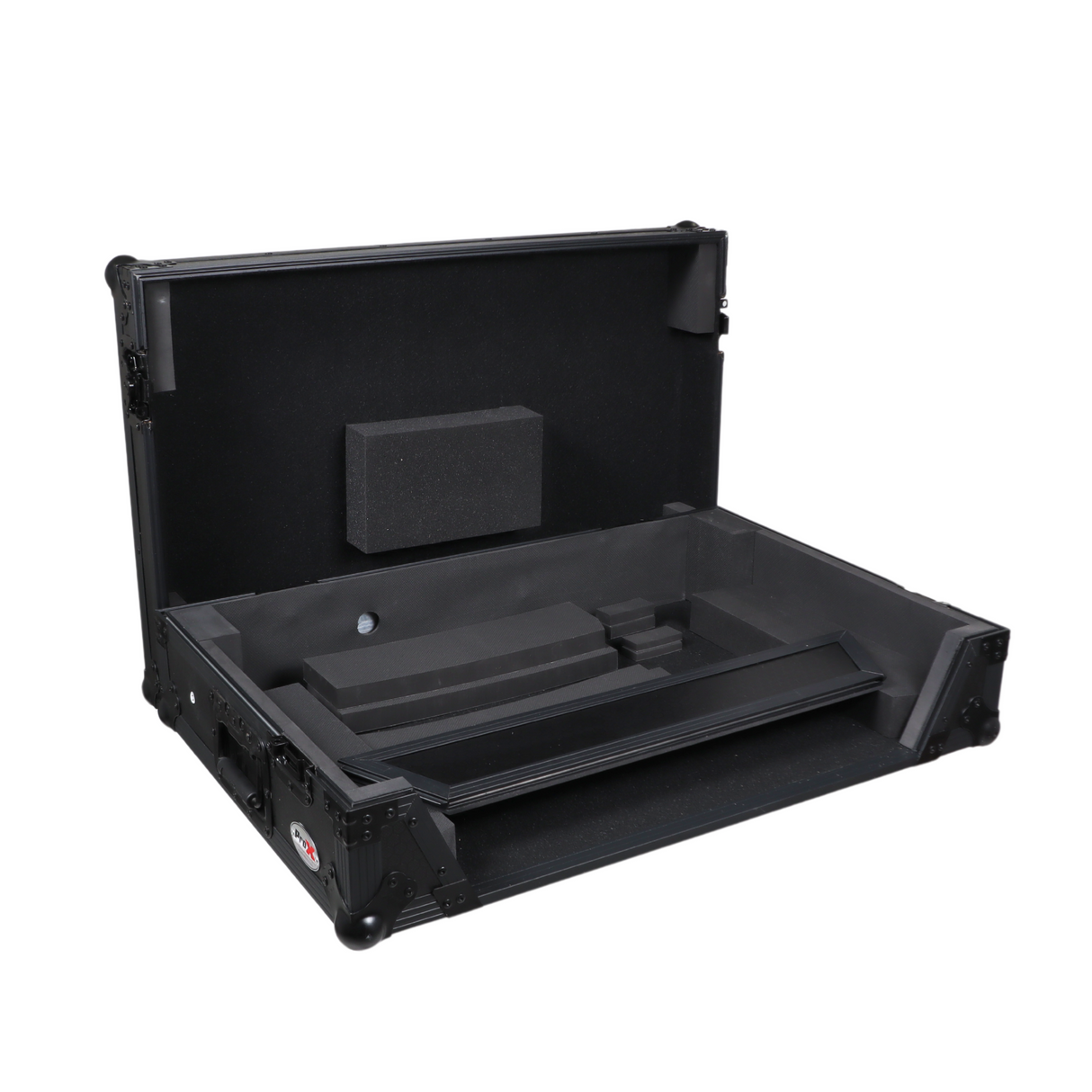 ProX XS-XDJRX3WBL ATA Flight Case with 1U Rack Space and Wheel - Black