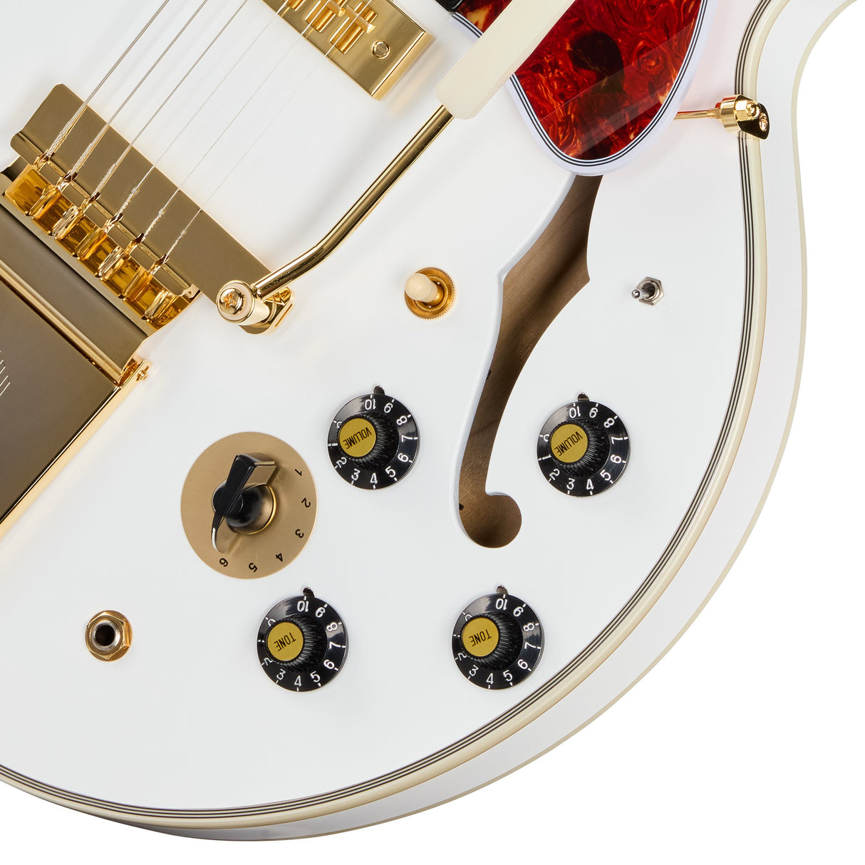 Epiphone Alex Lifeson 1976 ES-355 Signature Semi-Hollowbody Electric Guitar - Alpine White