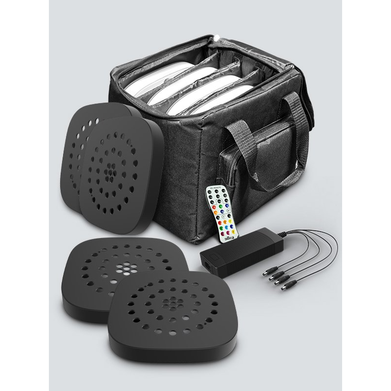 Chauvet DJ Freedom Centerpiece Multi-Color Wireless Uplight 4-Pack System