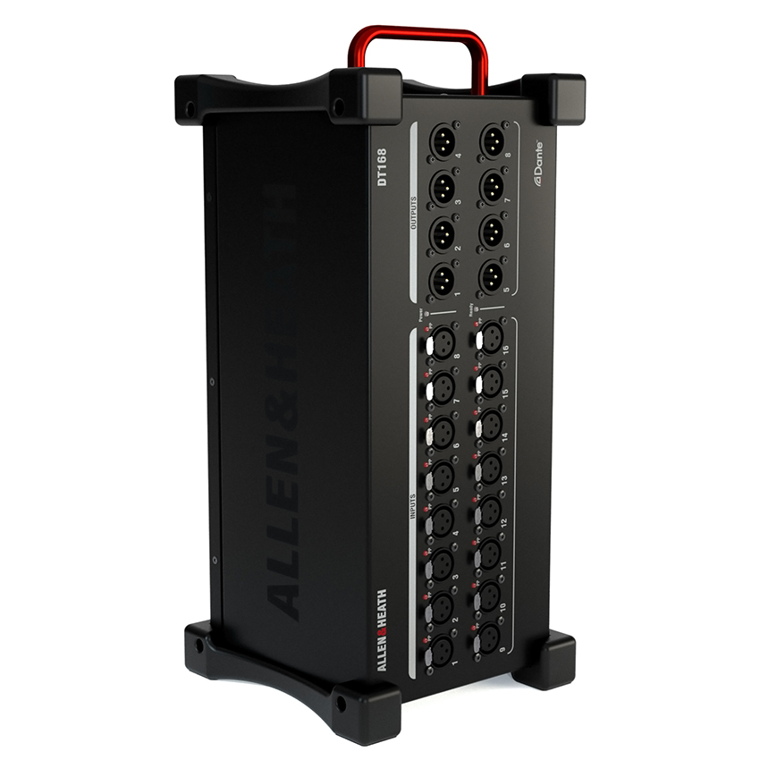 Allen & Heath DT168 16-Input Dante Expander Stagebox - New