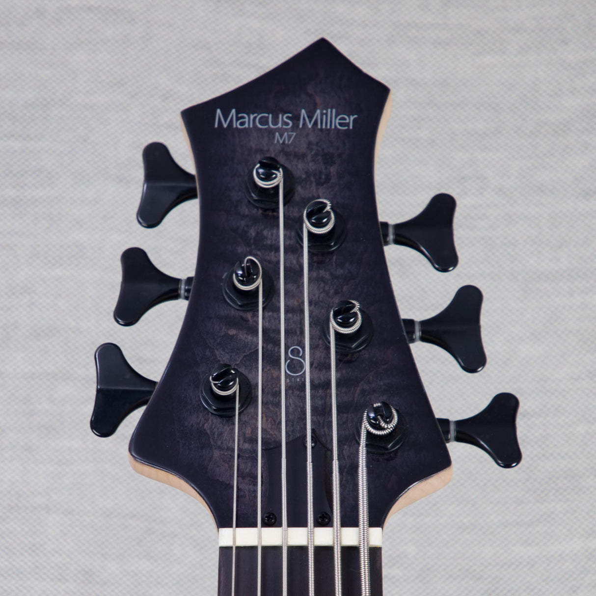 Sire Marcus Miller M7 LH Left Handed 6-String Electric Bass Guitar - Transparent Black