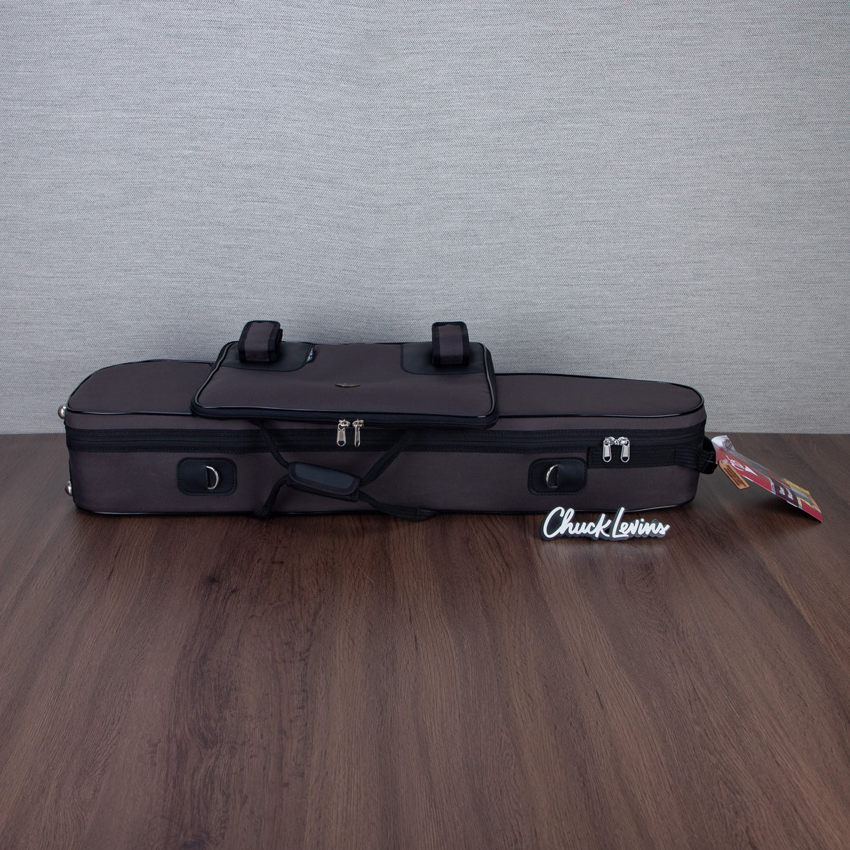 Marcus Bonna Tenor Trombone Case with Detachable Bell - Dark Brown