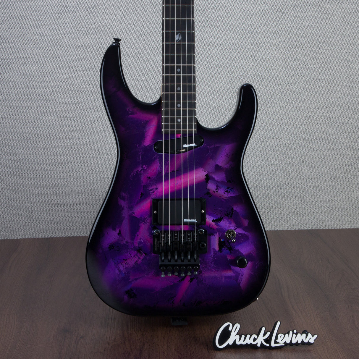 Badlands GX1 Holoflash HS Tremolo Electric Guitar - Holoflash Purple - #US23LP90092
