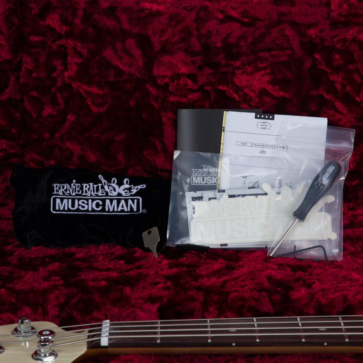 Ernie Ball Music Man StingRay Special 4H 4-String Electric Bass - Buttercream