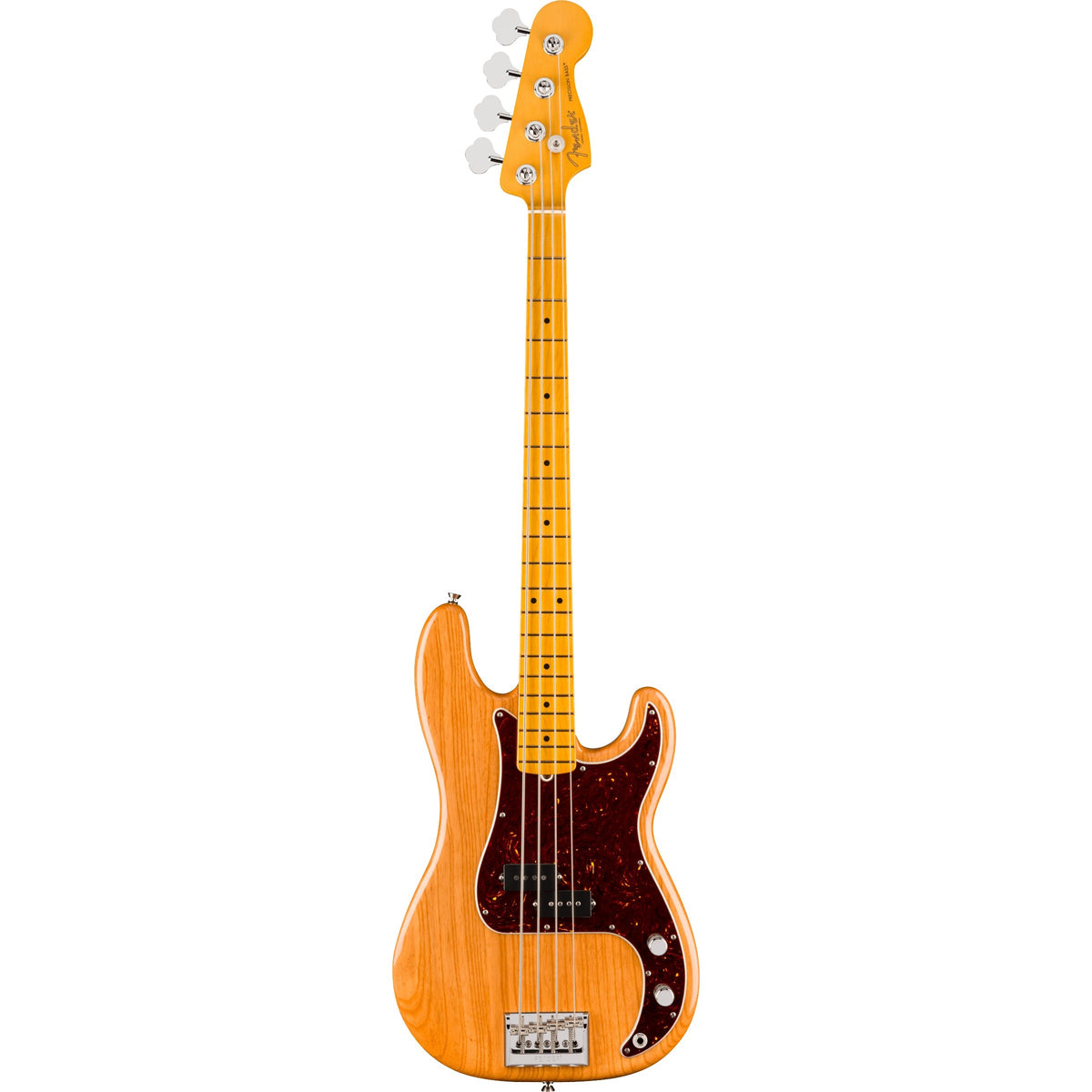 Fender American Professional Precision Electric Bass Guitar, Maple Fingerboard - Natural