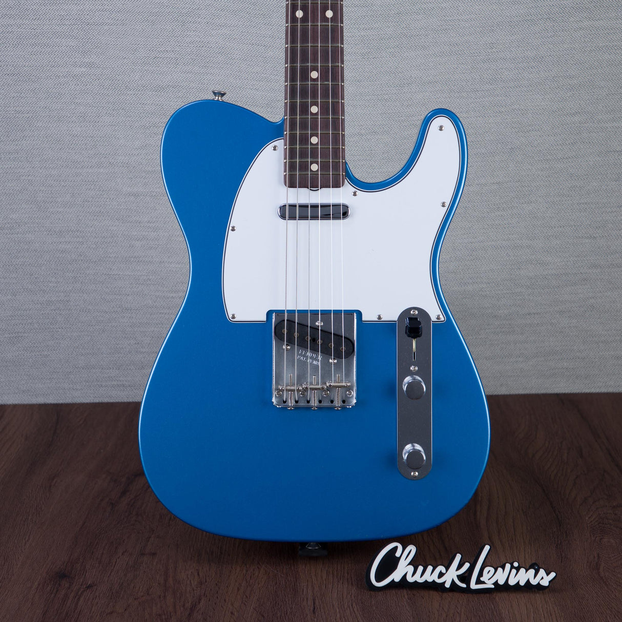Fender Custom Shop 1961 Telecaster Electric Guitar Deluxe Closet Classic - Super Aged Lake Placid Blue - #CZ587879