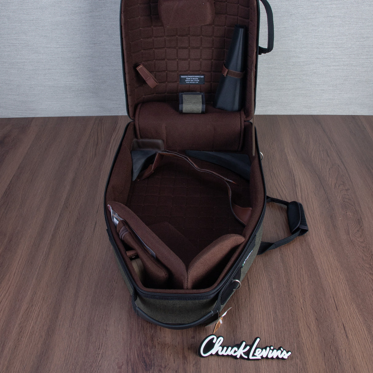 Marcus Bonna MB5XL Case for Large French Horn with Detachable Bell - Cationic Green