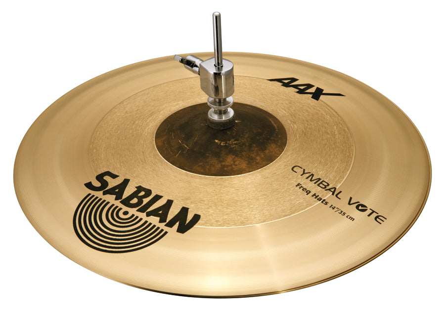 Sabian 14" AAX Freq Hi-Hat Cymbals