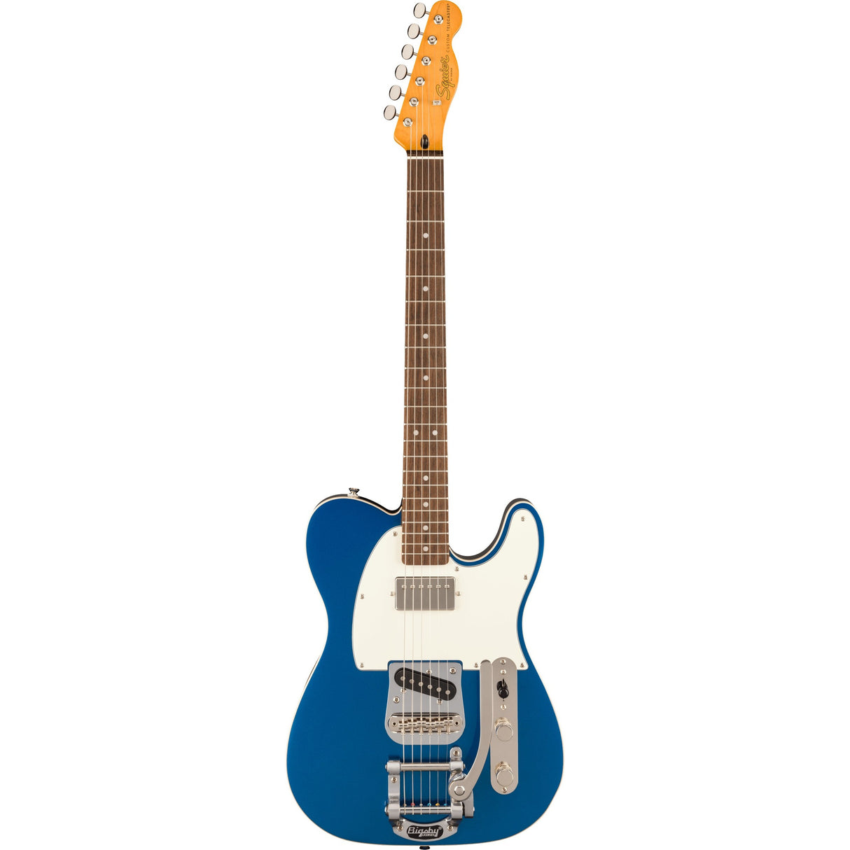 Squier Classic Vibe Custom Telecaster Bigsby Electric Guitar - Lake Placid Blue