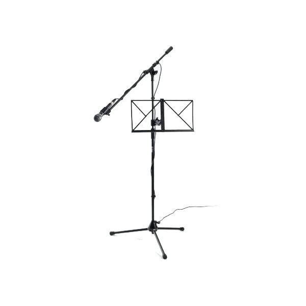 On-Stage SMC1500 Clamp-On Sheet Music Bookplate for Mic Stands