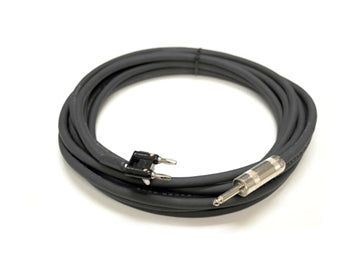 Whirlwind SK3100G12 1/4-Inch TS to Dual Banana Male 12-Gauge Single Line Speaker Cable - 100-Foot