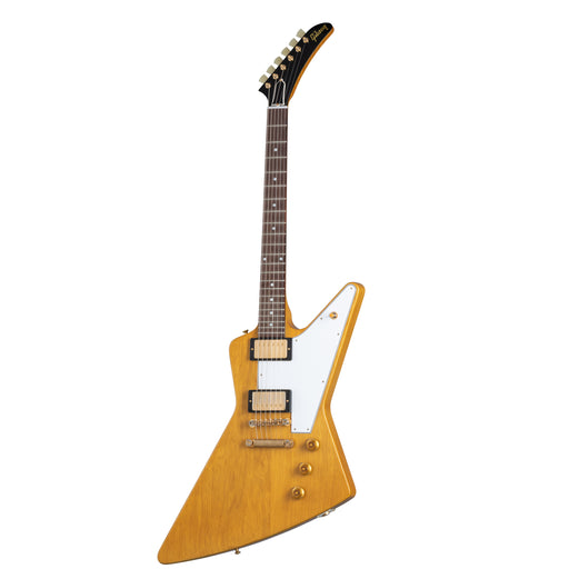 Gibson 1958 Korina Explorer White Pickguard Reissue Electric Guitar - Natural - New