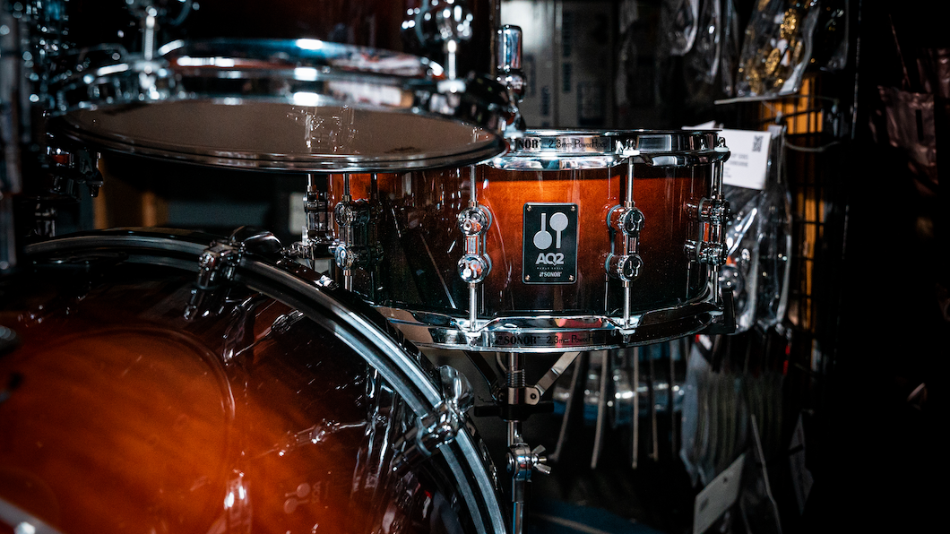 Sonor 5-Piece AQ2 Stage Shell Pack - Brown Fade