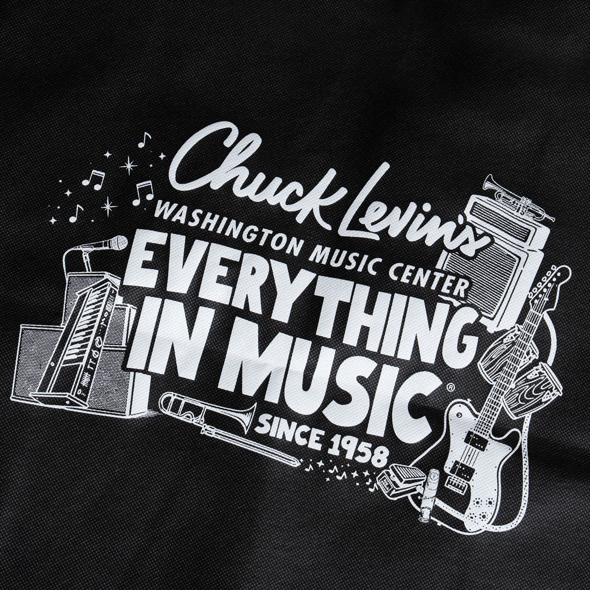 Chuck Levin's Everything in Music Tote Bag - Small
