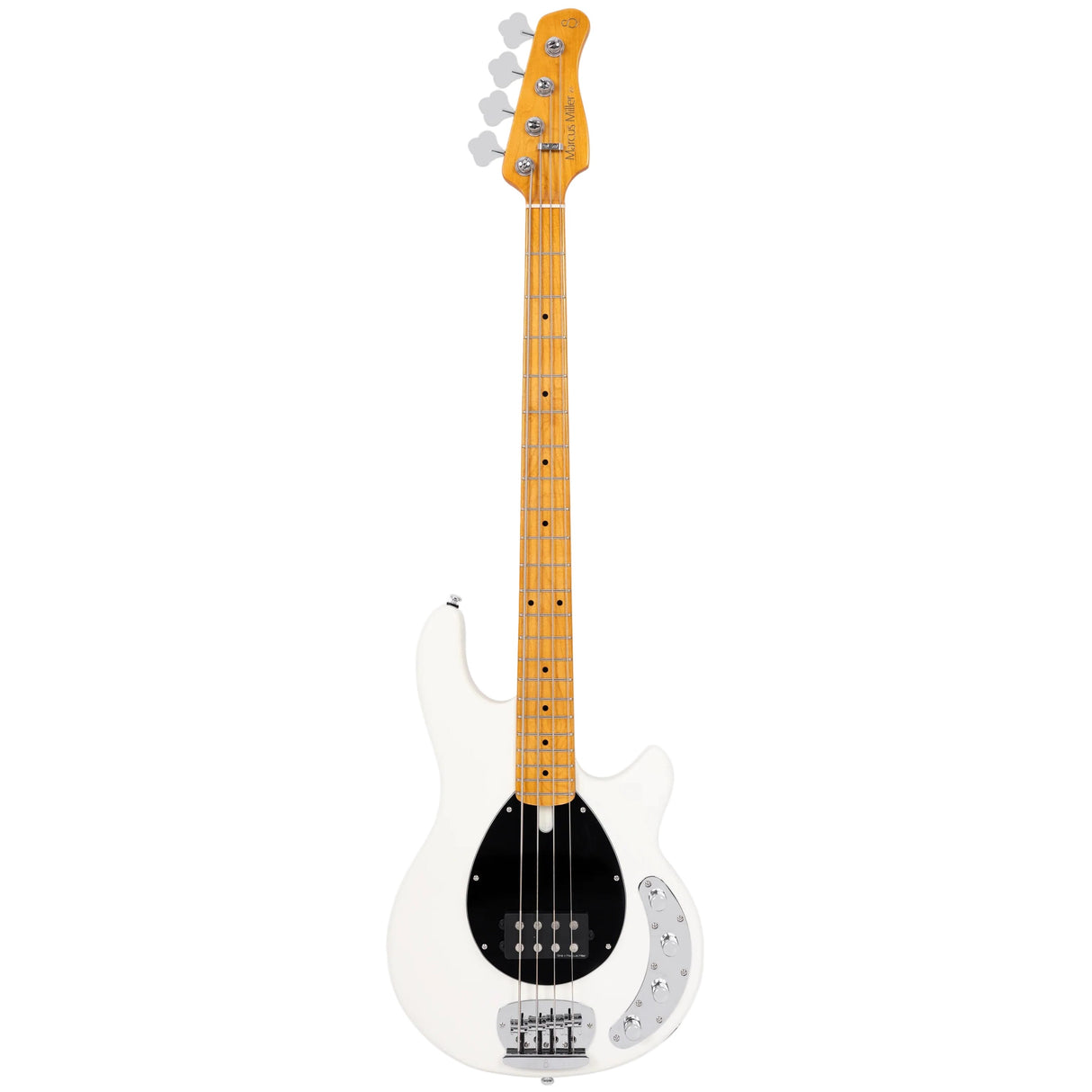 Sire Marcus Miller Z3 4-String Bass Guitar, Hard Maple Fingerboard - Antique White