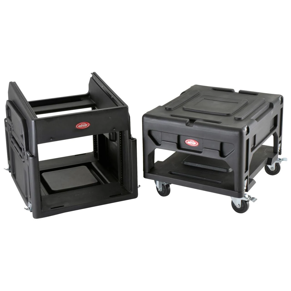 SKB 1SKB19-R1208 12U Top 8U Bottom Gig Rig Mixer Rack Case