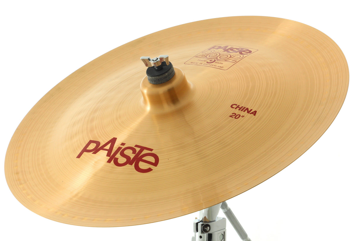 Paiste 20" 2002 China Cymbal - New,20 Inch