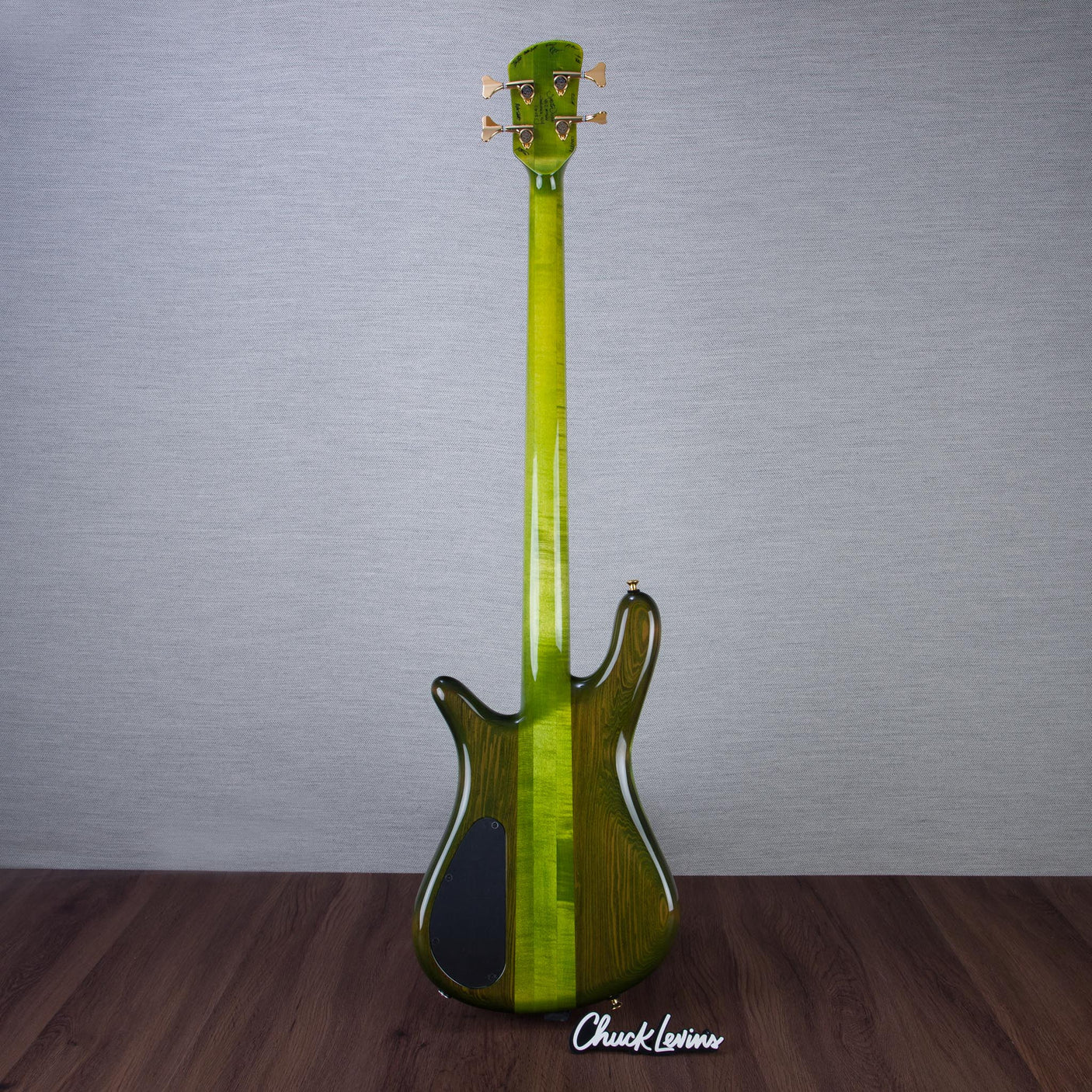 Spector USA NS-2 Electric Bass Guitar - Alien Glow - CHUCKSCLUSIVE - #1966