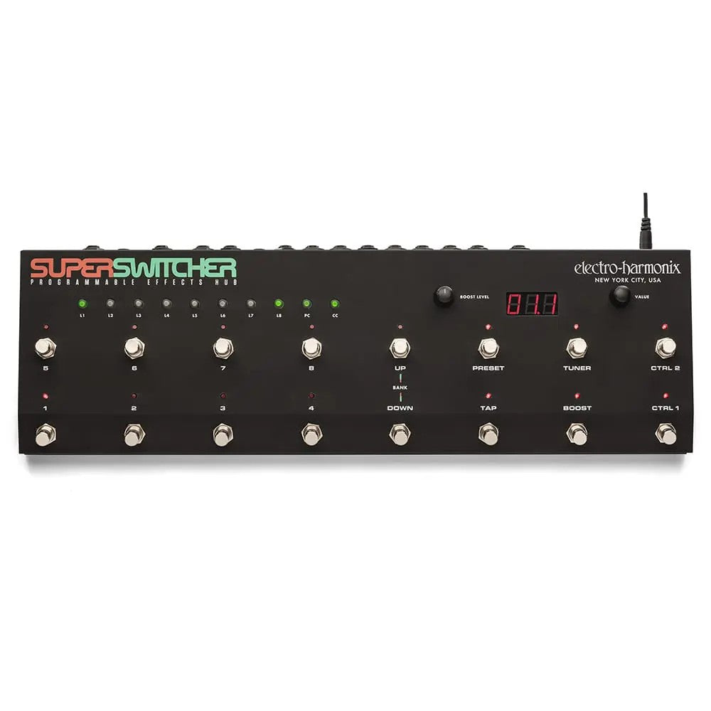 Electro-Harmonix Super Switcher Programmable Effects Hub Footswitch