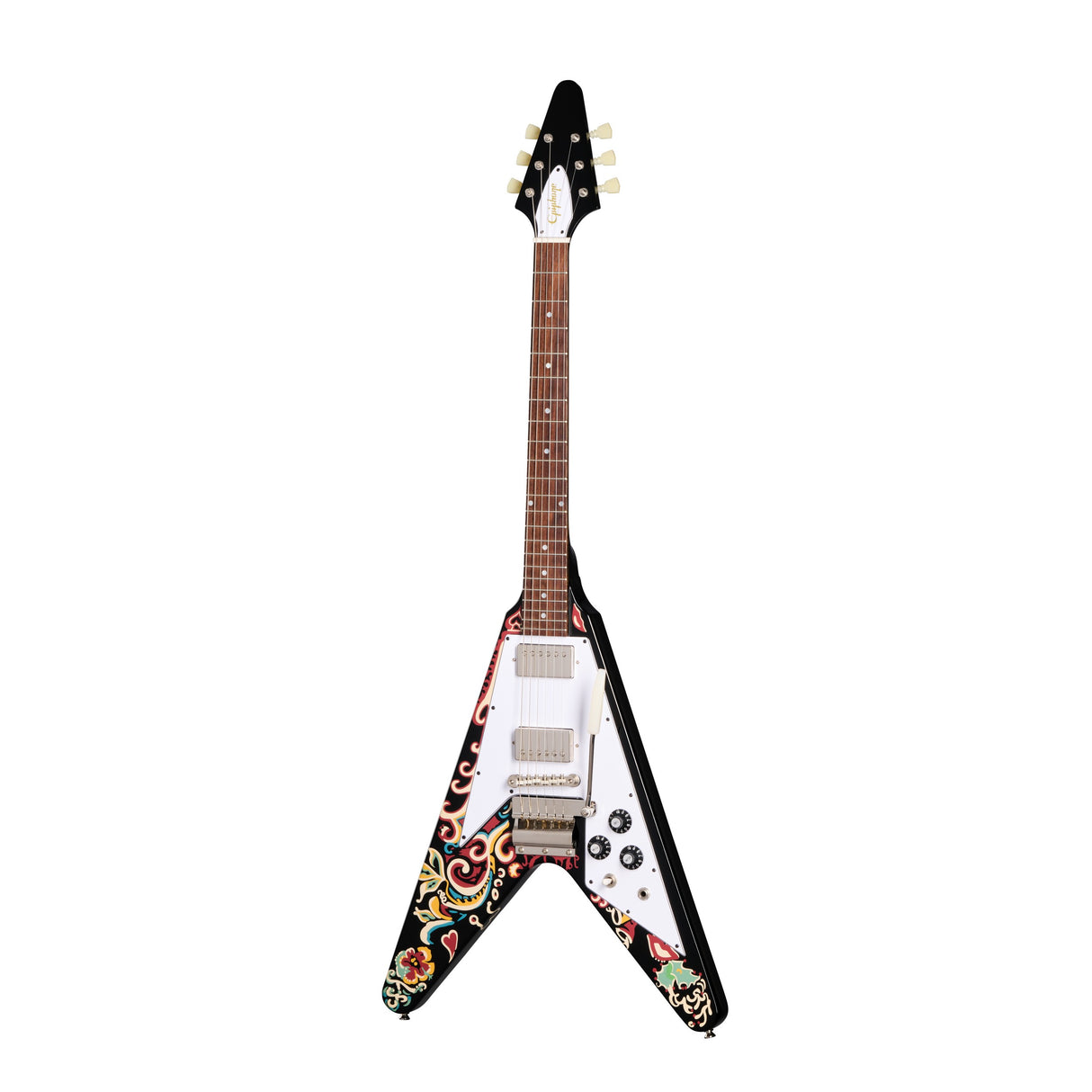 Epiphone Jimi Hendrix "Love Drops" Flying V Signature Elecric Guitar - Mint, Open Box