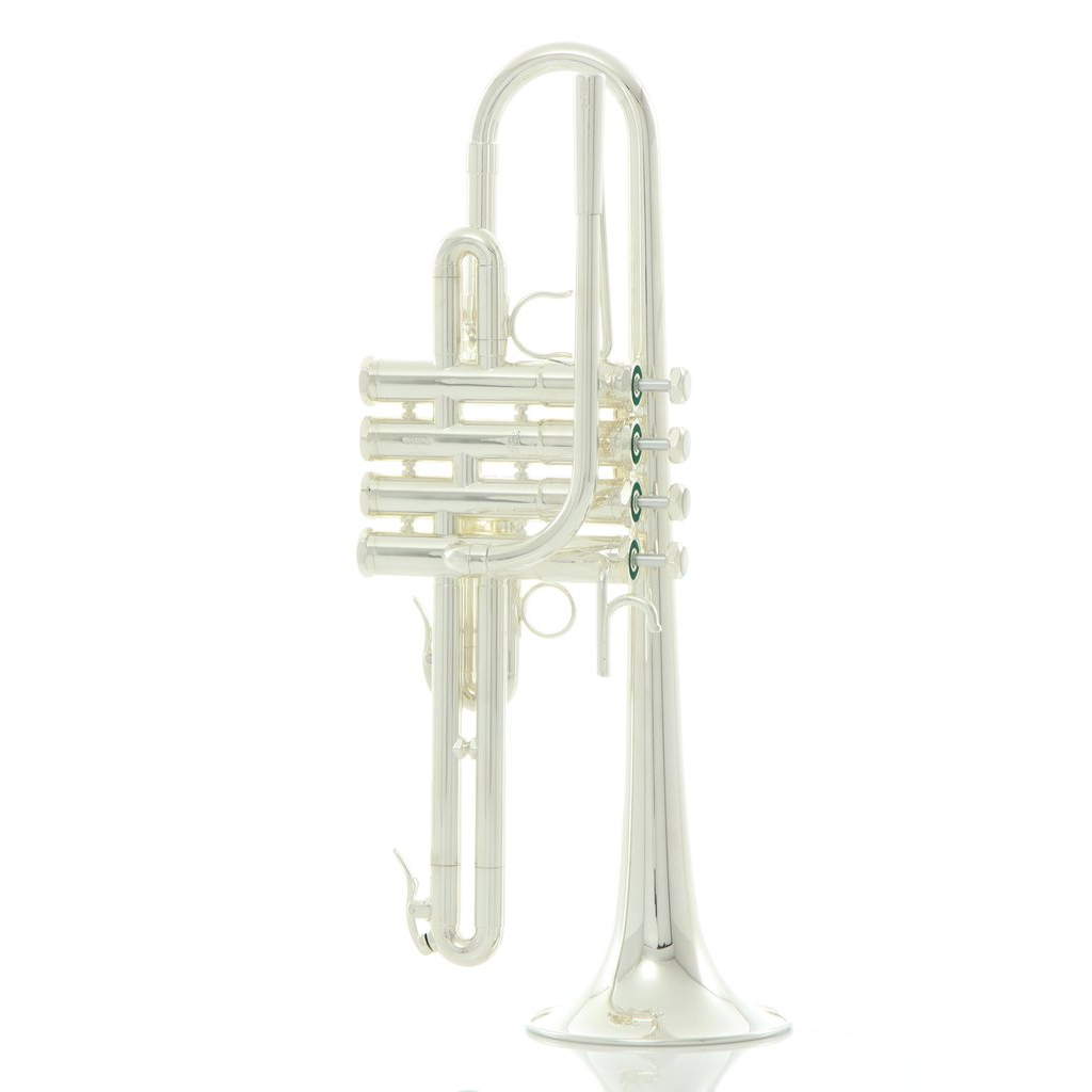 Schilke E3L-4 Yellow Brass Tuning Bell Eb Trumpet - Silver Plated - New