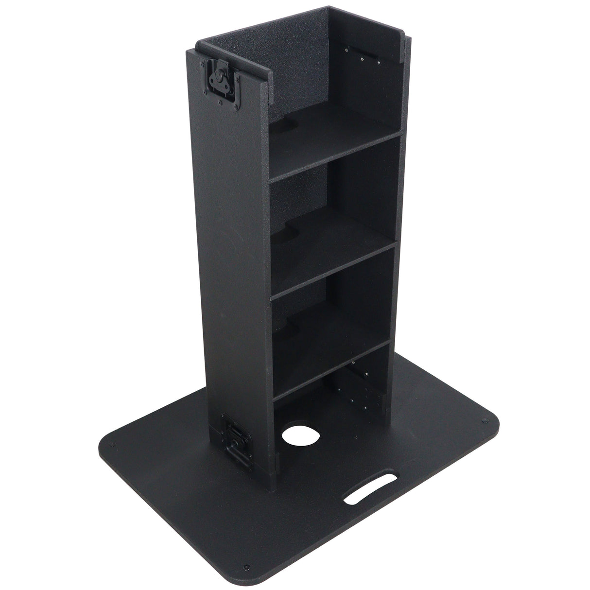 ProX XZF-DJCTBL Control Tower DJ Podium for Pioneer DDJ-REV7 XDJ-XZ FLX10 RANE Four - Black Finish
