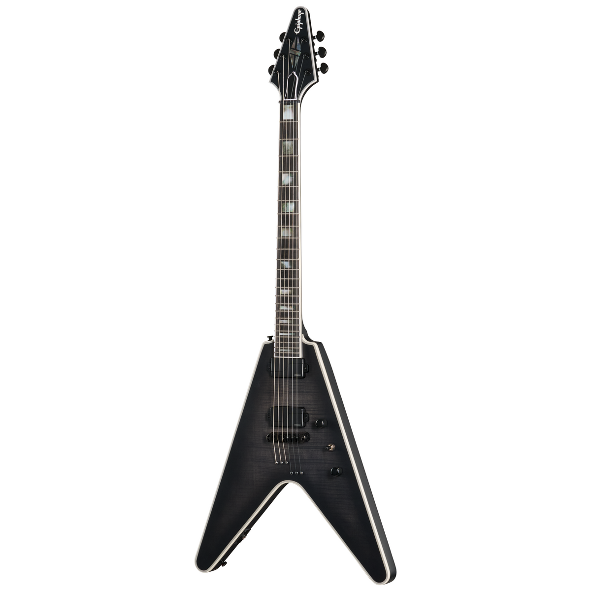 Epiphone Prophecy Flying V Electric Guitar - Obsidian Storm Satin