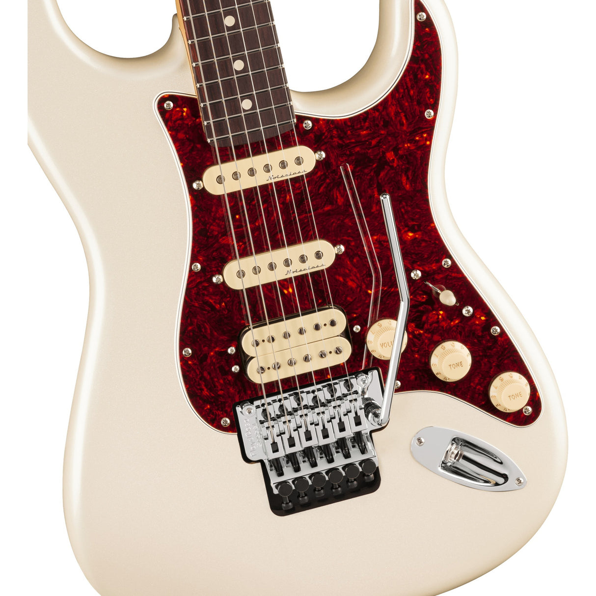 Fender Player II Modified Stratocaster HSS Floyd Rose Electric Guitar, Rosewood Fingerboard - Olympic Pearl