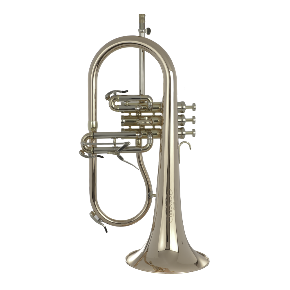 Schagerl James Morrison Signature Series Bb Flugelhorn - Clear Lacquer