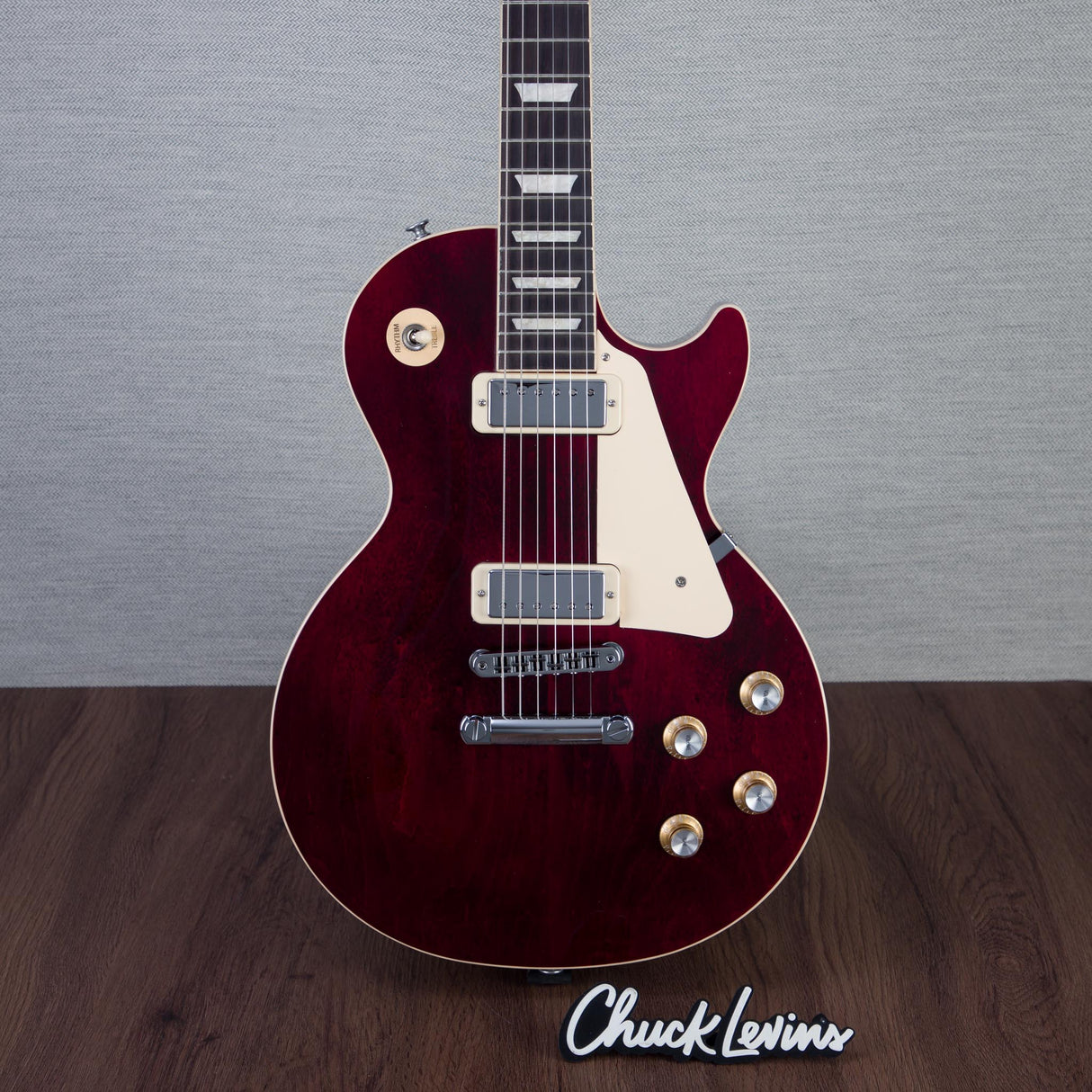 Gibson Les Paul 70s Deluxe Electric Guitar - Wine Red - #225250146