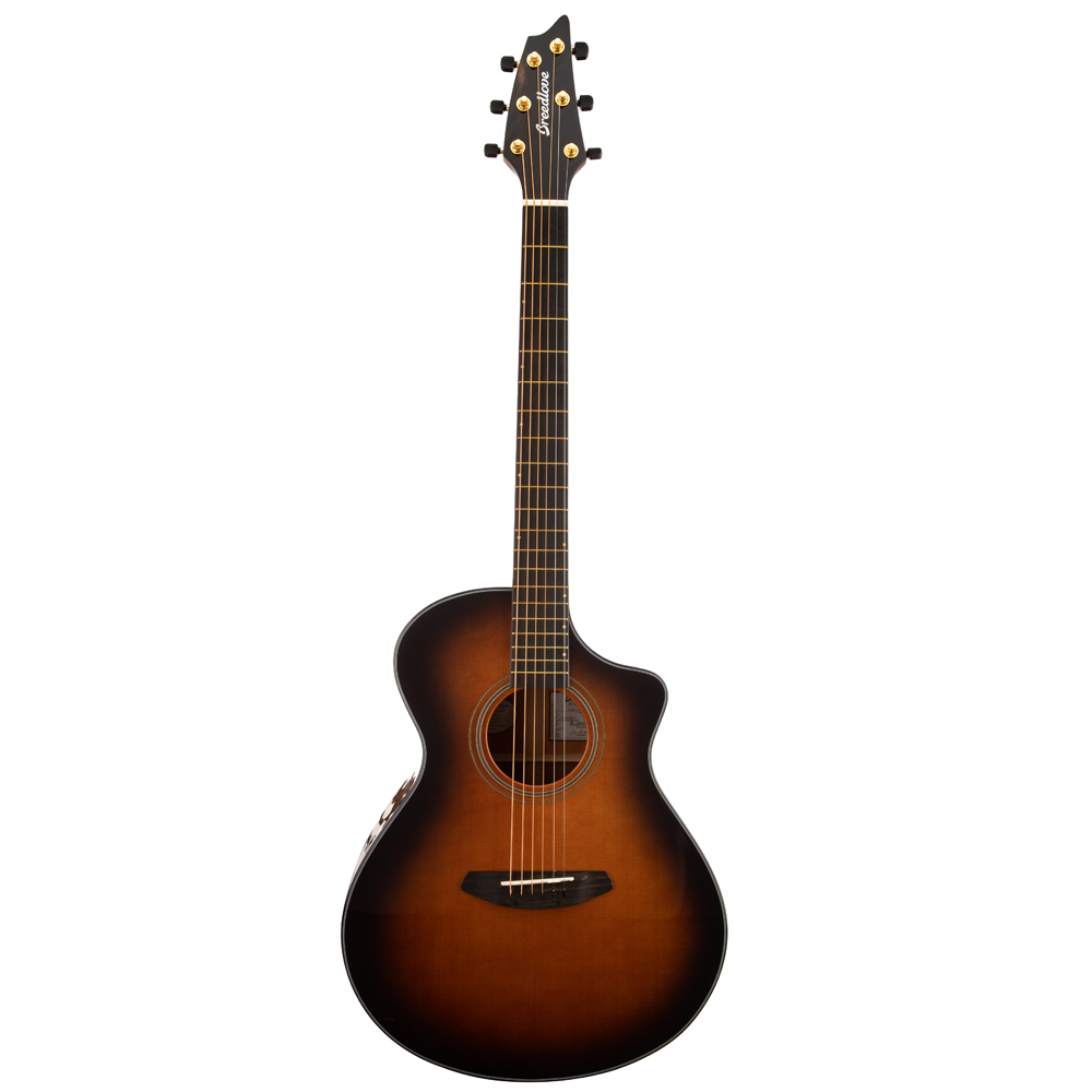 Breedlove Performer Concert Bourbon CE Acoustic Guitar - Bourbon Burst High Gloss - New