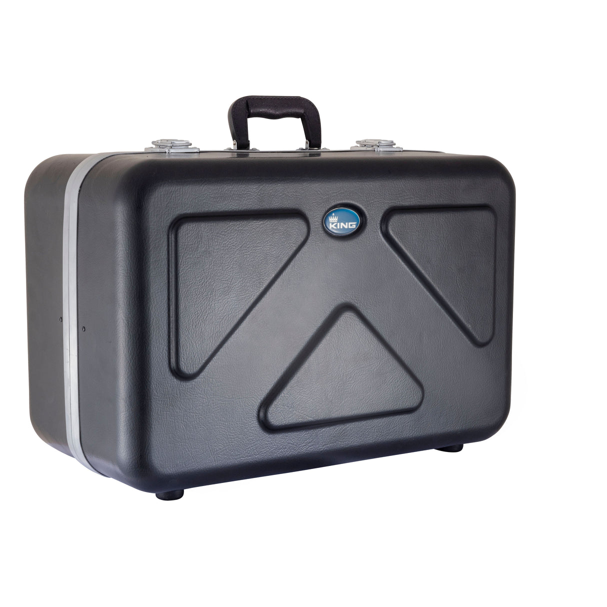 King KMB412S Performance Marching Baritone Horn - Silver-Plated