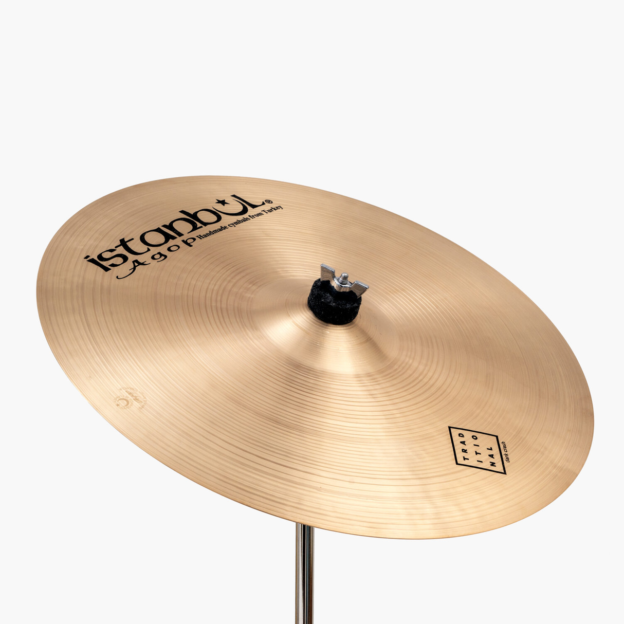 Istanbul DC19 Traditional Dark Crash Cymbal - New,19-Inch