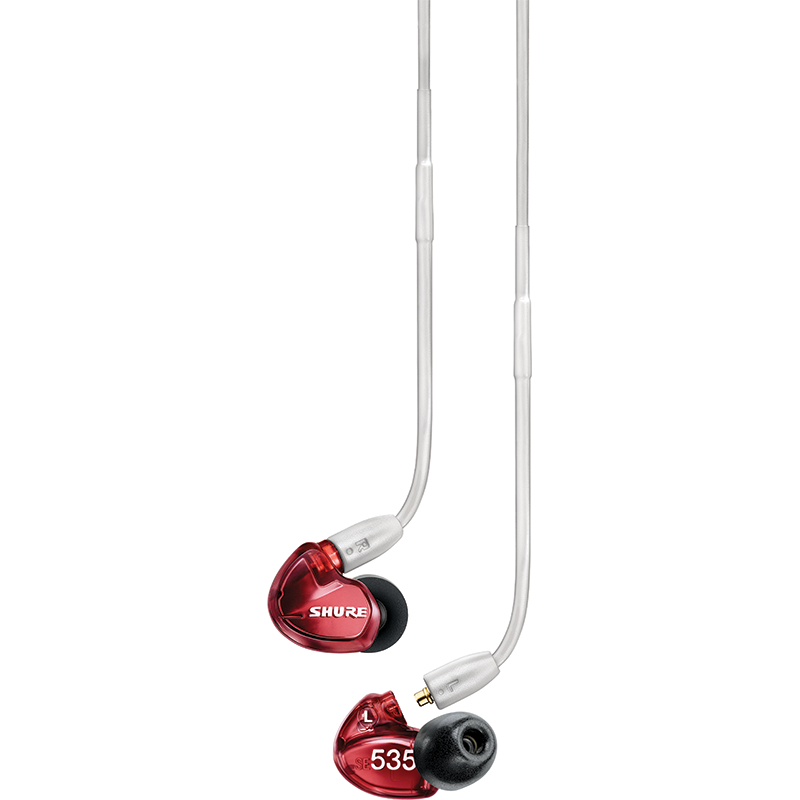 Shure SE535 Limited Edition Sound Isolating Earphones - Red