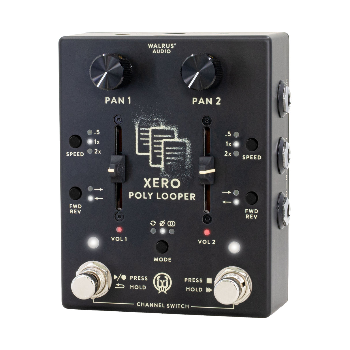 Walrus Audio Xero Polylooper Guitar Effects Pedal - Black