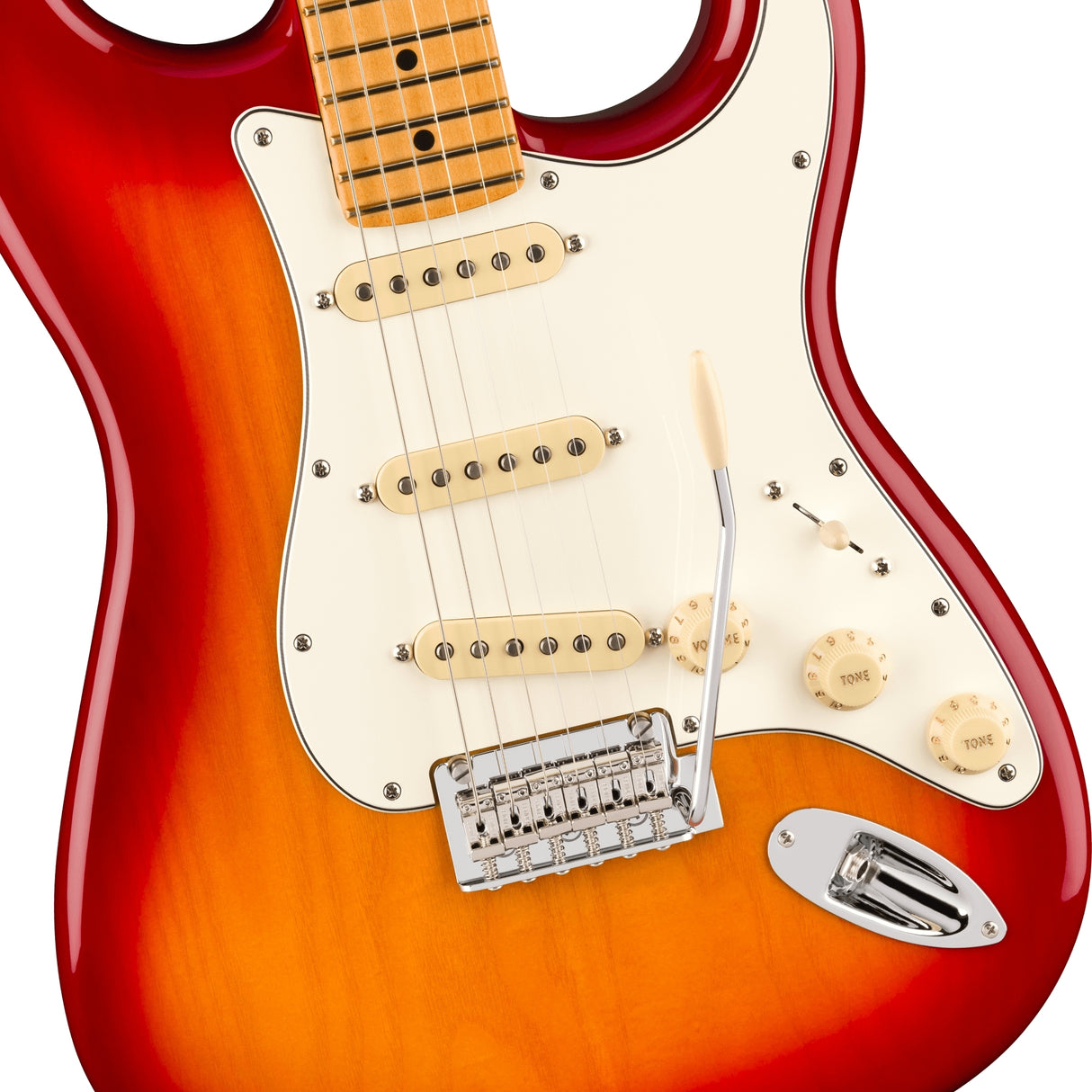 Fender Player II Stratocaster Maple Fingerboard Electric Guitar - Aged Cherry Burst