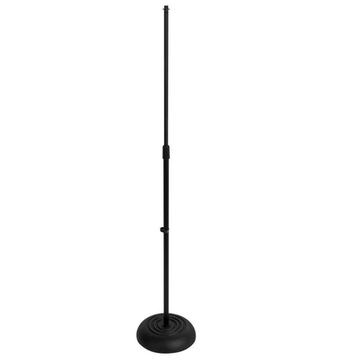 On Stage MS7201B Round Base Microphone Stand - Black