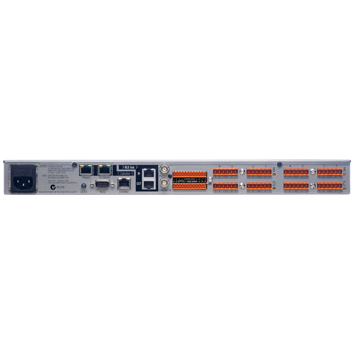 BSS Blue-800 Signal Processor with BLU Link and CobraNet - New