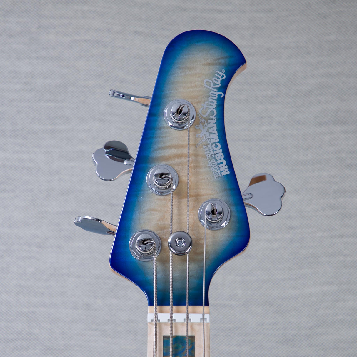 Ernie Ball Music Man Ball Family Reserve StingRay Special 4 H Electric Bass Guitar - Paua Blue Burst - #K08346