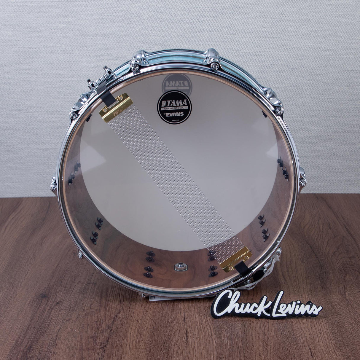 Tama 6.5 x 14-Inch Starclassic Walnut/Birch Snare Drum - Ice Blue Pearl