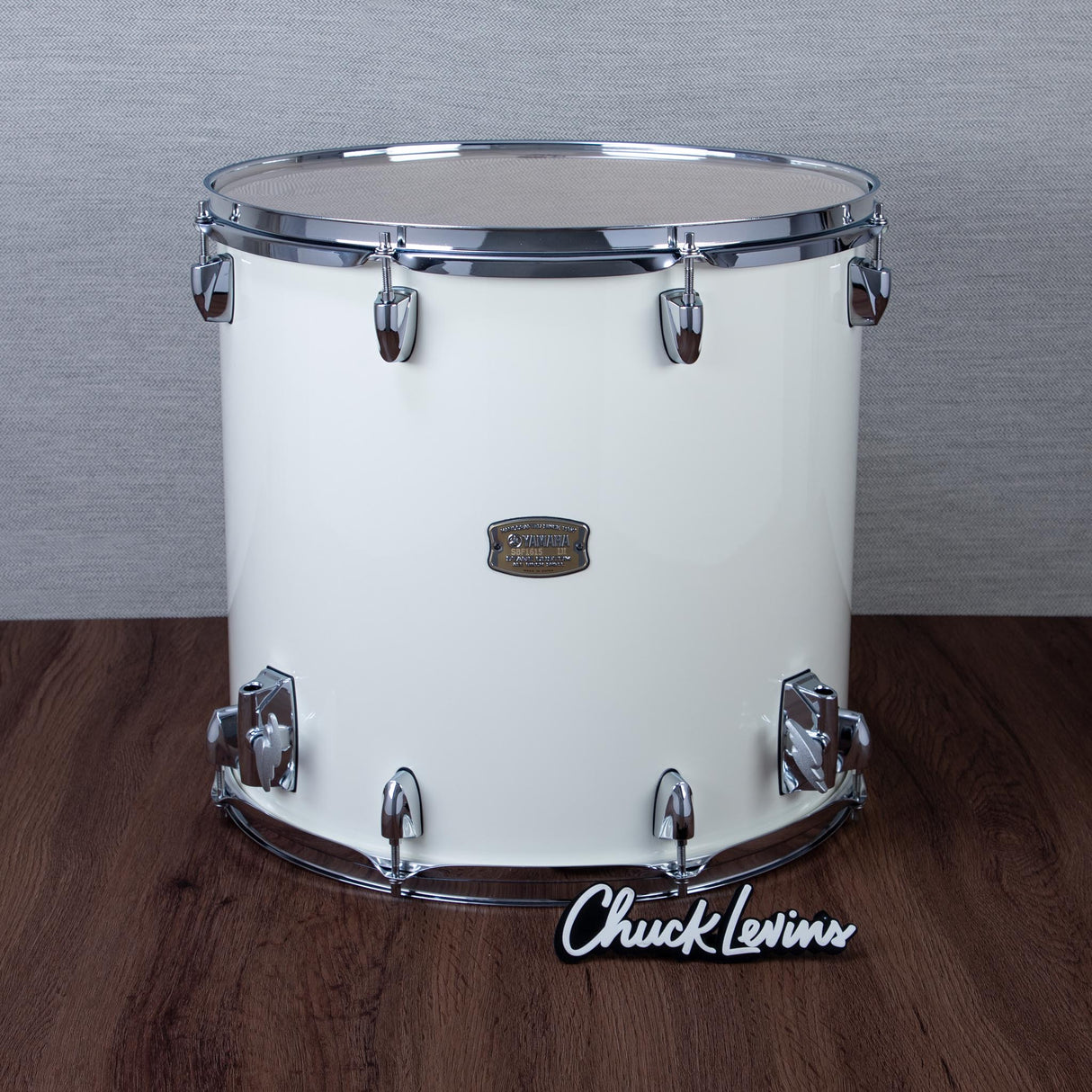 Yamaha 15 x 16-Inch Stage Custom Birch Floor Tom - Classic White