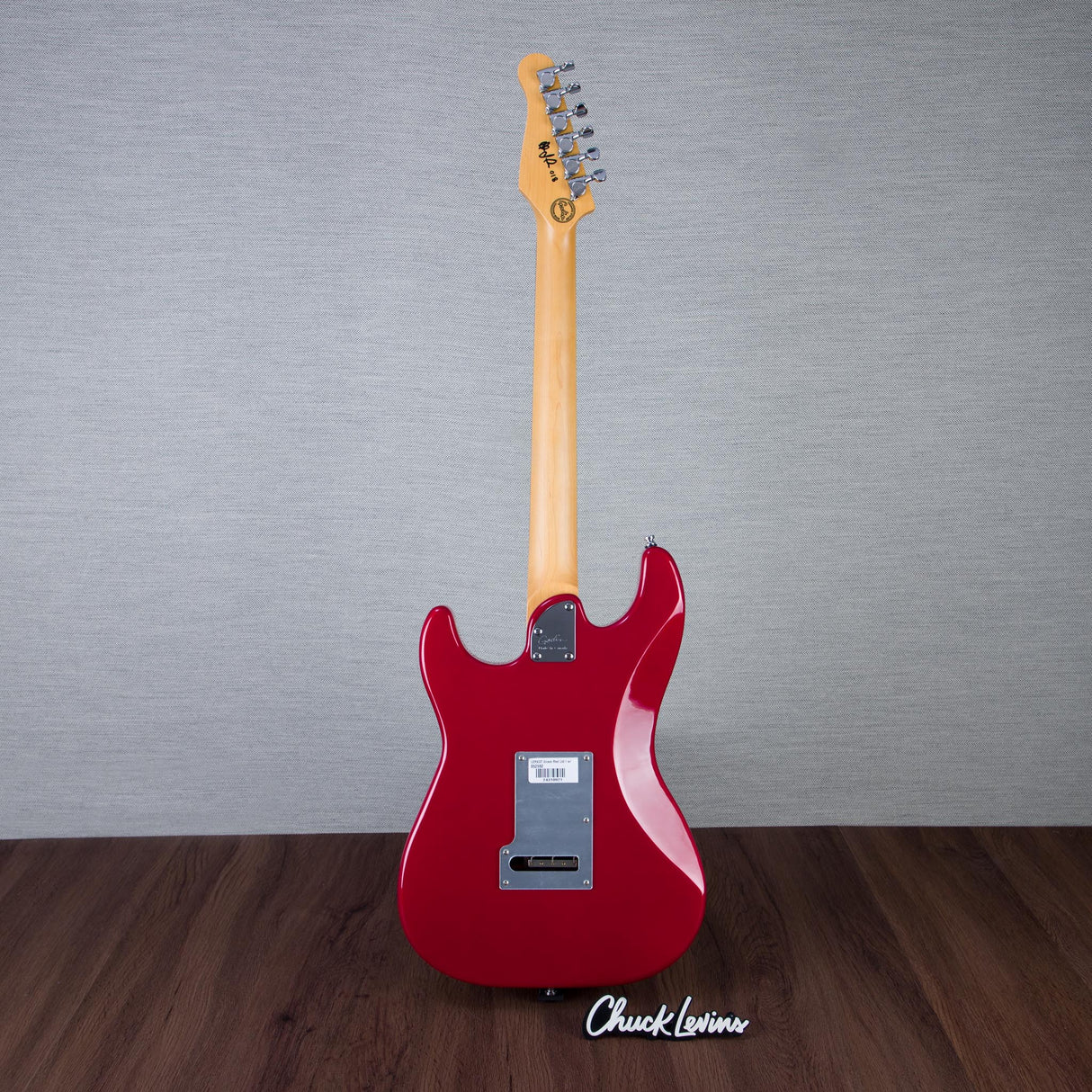 Lerxst Grace Alex Lifeson Signature Electric Guitar with Floyd Rose Signed - Red - #24310921