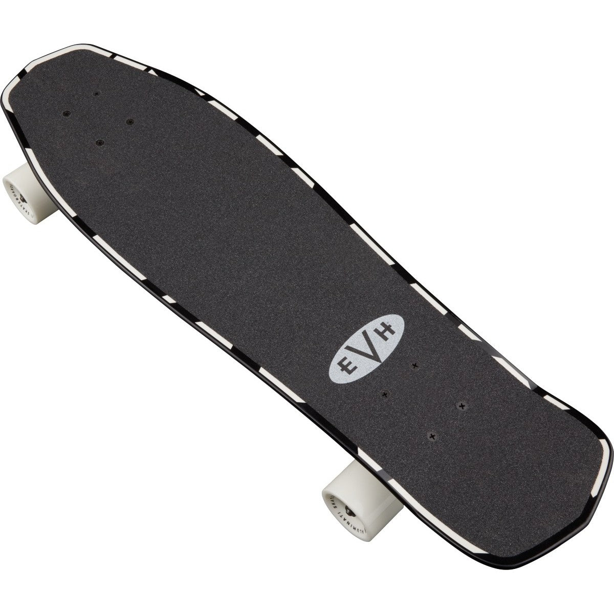 EVH Black And White Stripes Skateboard